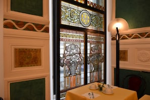 Daily buffet breakfast (EUR 15 per person)