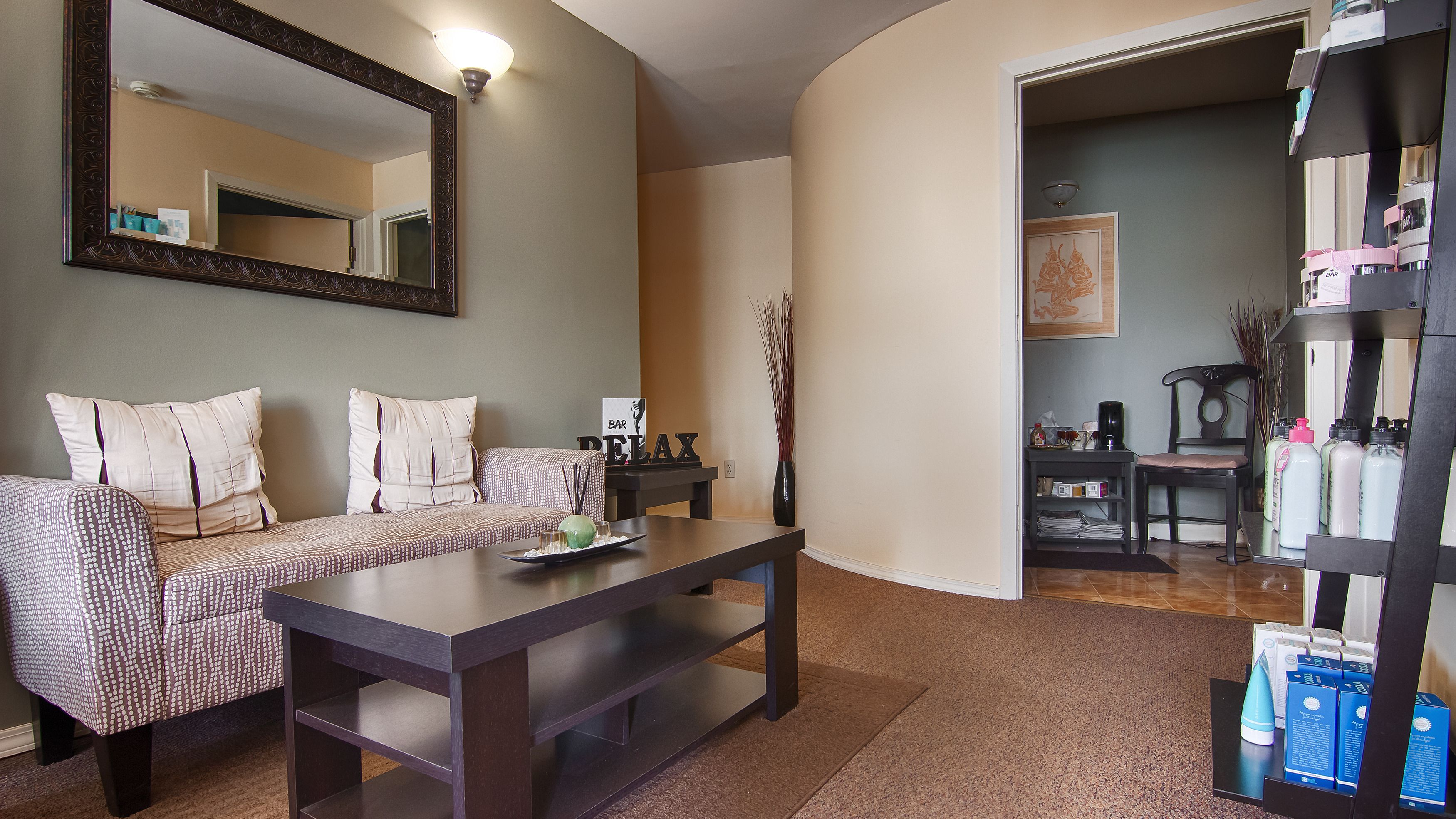 couples treatment room(s), body treatments, aromatherapy