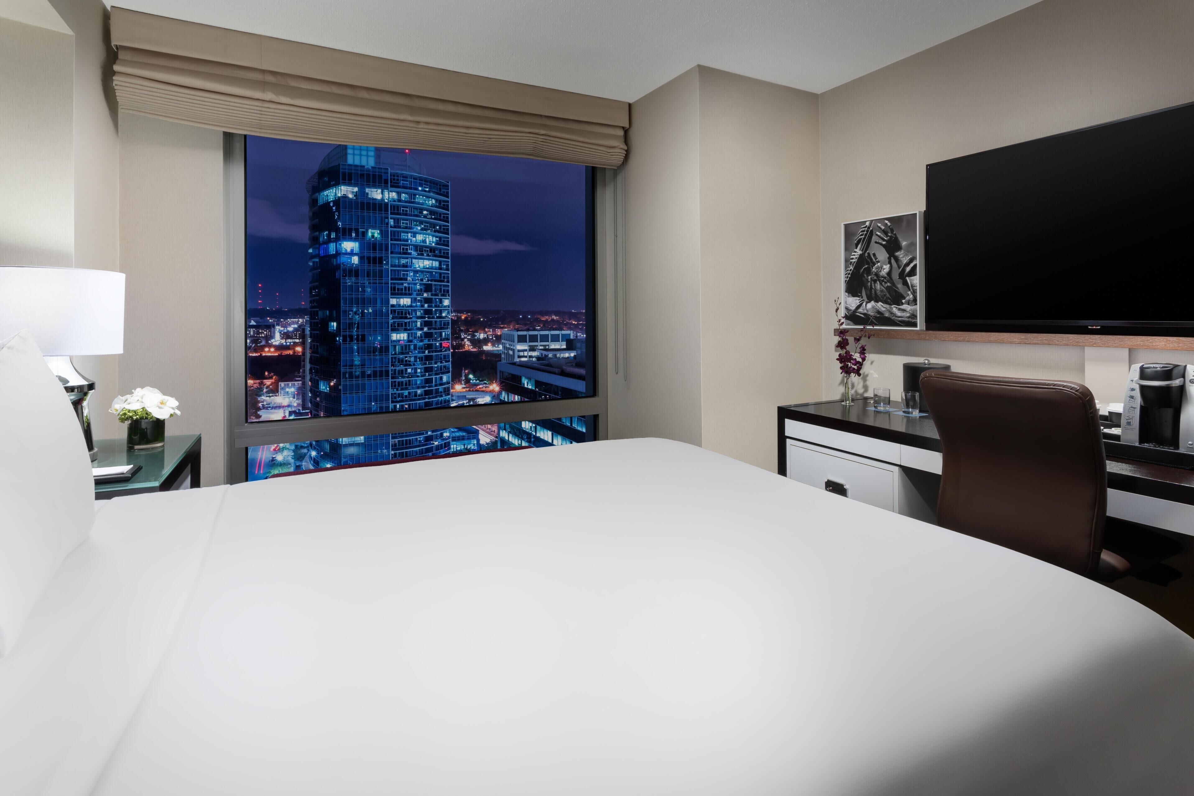 Biancheria da letto di alta qualità, una cassaforte in camera