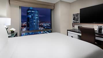 Biancheria da letto di alta qualità, una cassaforte in camera