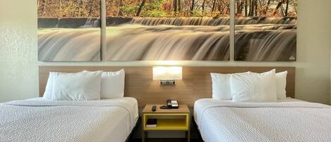 Desk, iron/ironing board, free WiFi, bed sheets