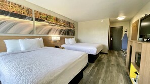 Desk, iron/ironing board, free WiFi, bed sheets