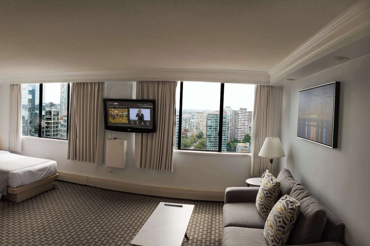 Premium Studio, 2 Double Beds | Egyptian cotton sheets, premium bedding, pillowtop beds, in-room safe