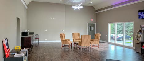 Sitzecke in der Lobby