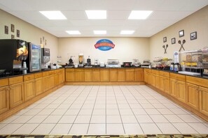 Petit déjeuner à emporter compris tous les jours