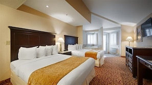 In-room safe, desk, iron/ironing board, free cots/infant beds