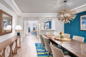 Room (Still in Paradise) | Egyptian cotton sheets, premium bedding, down comforters, pillowtop beds at Margaritaville Resort Lake Tahoe