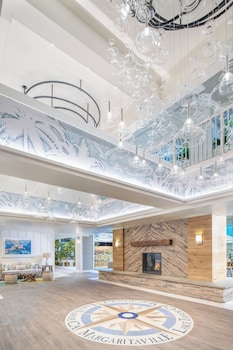 Interior entrance at Margaritaville Resort Lake Tahoe