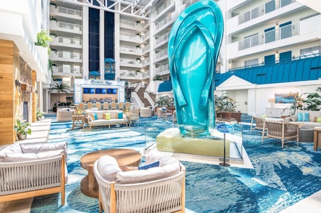 Lobby. Margaritaville Resort Lake Tahoe