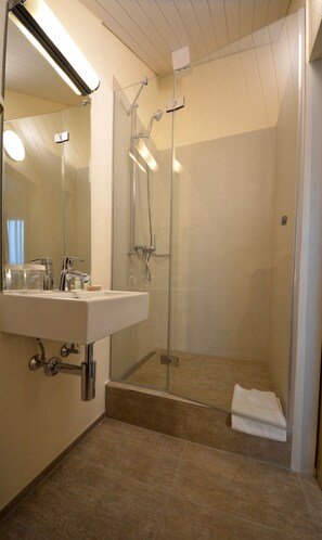 Bathroom shower - Hotel Felmis (Horw)