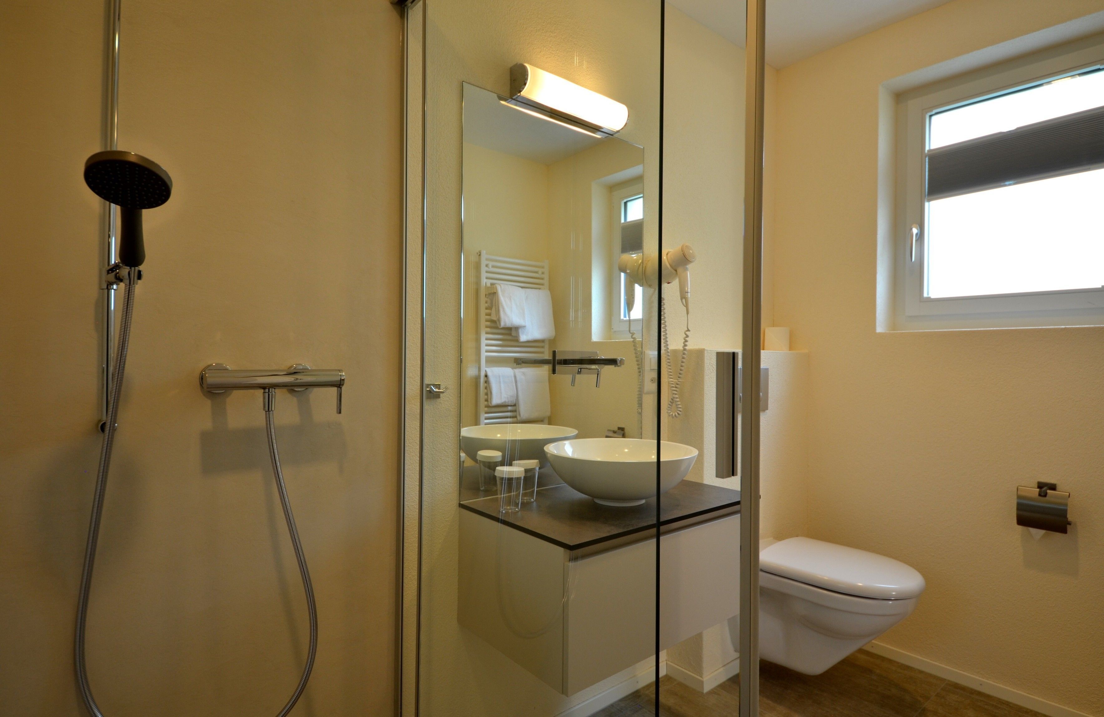 standard double room | bathroom shower