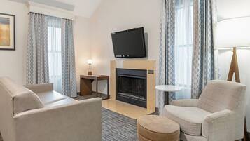 Room, 2 Double Beds, Non Smoking | Desk, laptop workspace, blackout drapes, iron/ironing board