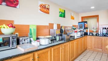 Free continental breakfast
