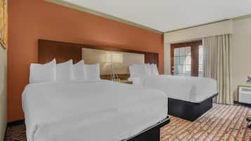 Ropa de cama de alta calidad y escritorio