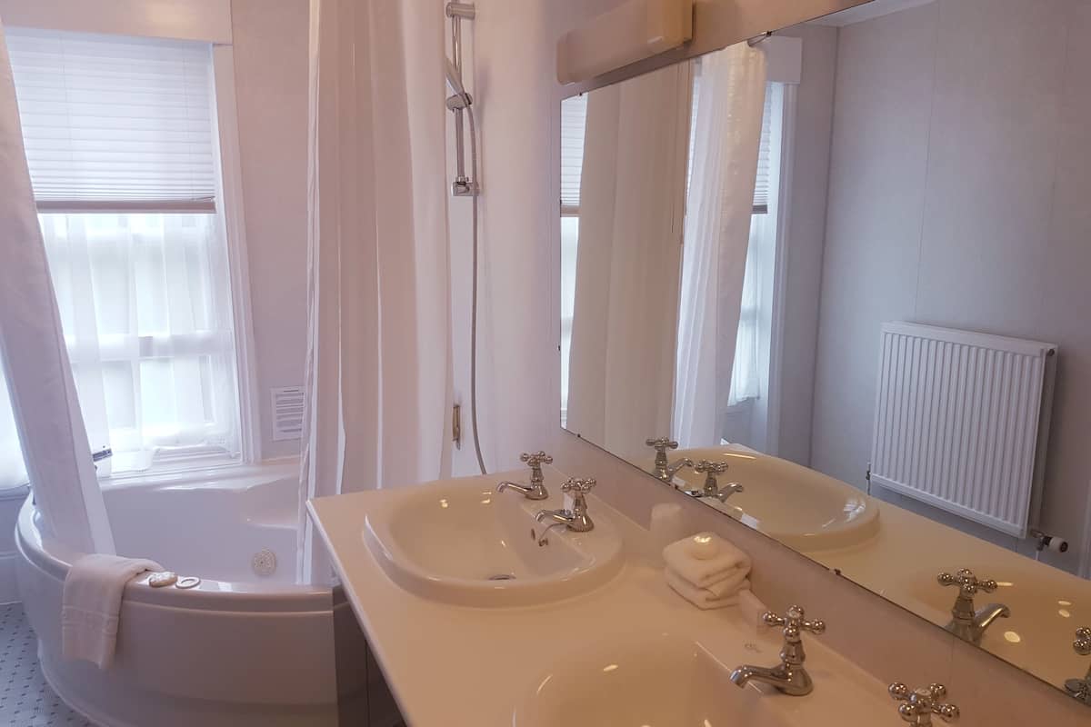 executive room, 1 double bed, non smoking | bathroom | shower, free toiletries, hair dryer, bathrobes