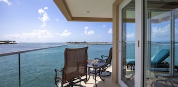 Hotel room view looking out at Pier House Resort & Spa