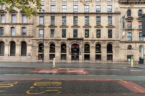 Overnatningsstedets facade