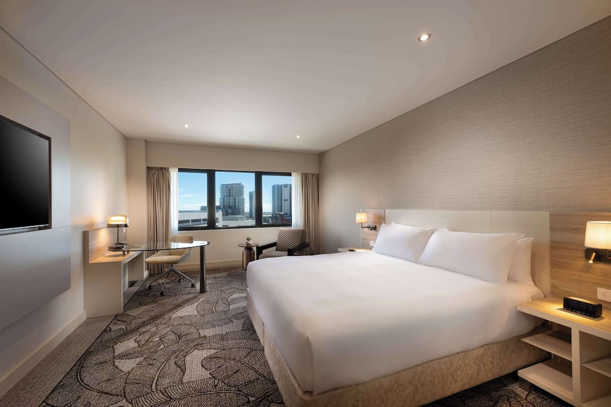 Premium bedding, minibar, in-room safe, laptop workspace