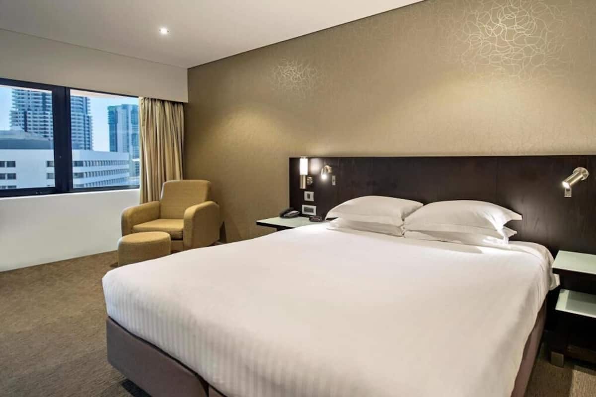 Literie de qualité, minibar, coffre-fort
