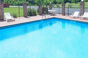 Seasonal outdoor pool