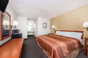 Room, 1 King Bed, Accessible, Non Smoking | Desk, free cribs/infant beds, rollaway beds, free WiFi