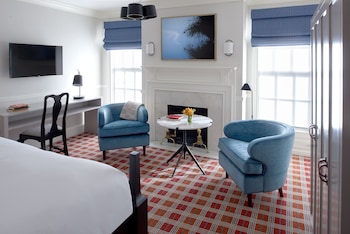 43-inch LCD TV with cable channels, TV, pay movies at Morrison House Old Town Alexandria, Autograph Collection