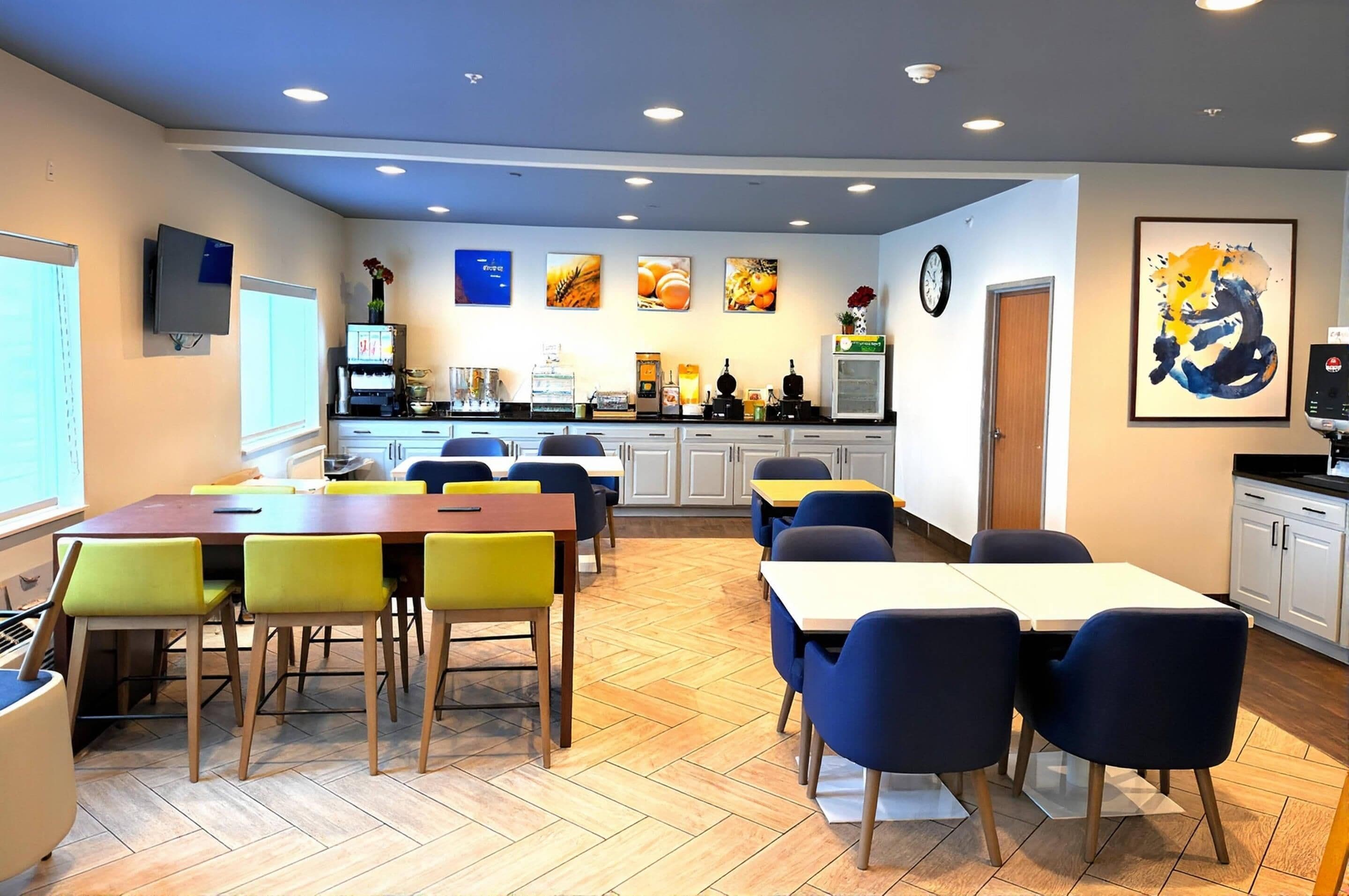 Kontinental frokost er inkludert hver dag