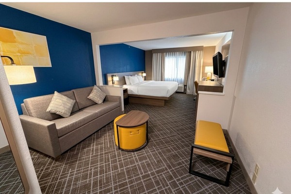 Suite, 1 King Bed with Sofa bed, Non Smoking | Desk, iron/ironing board, free WiFi, bed sheets