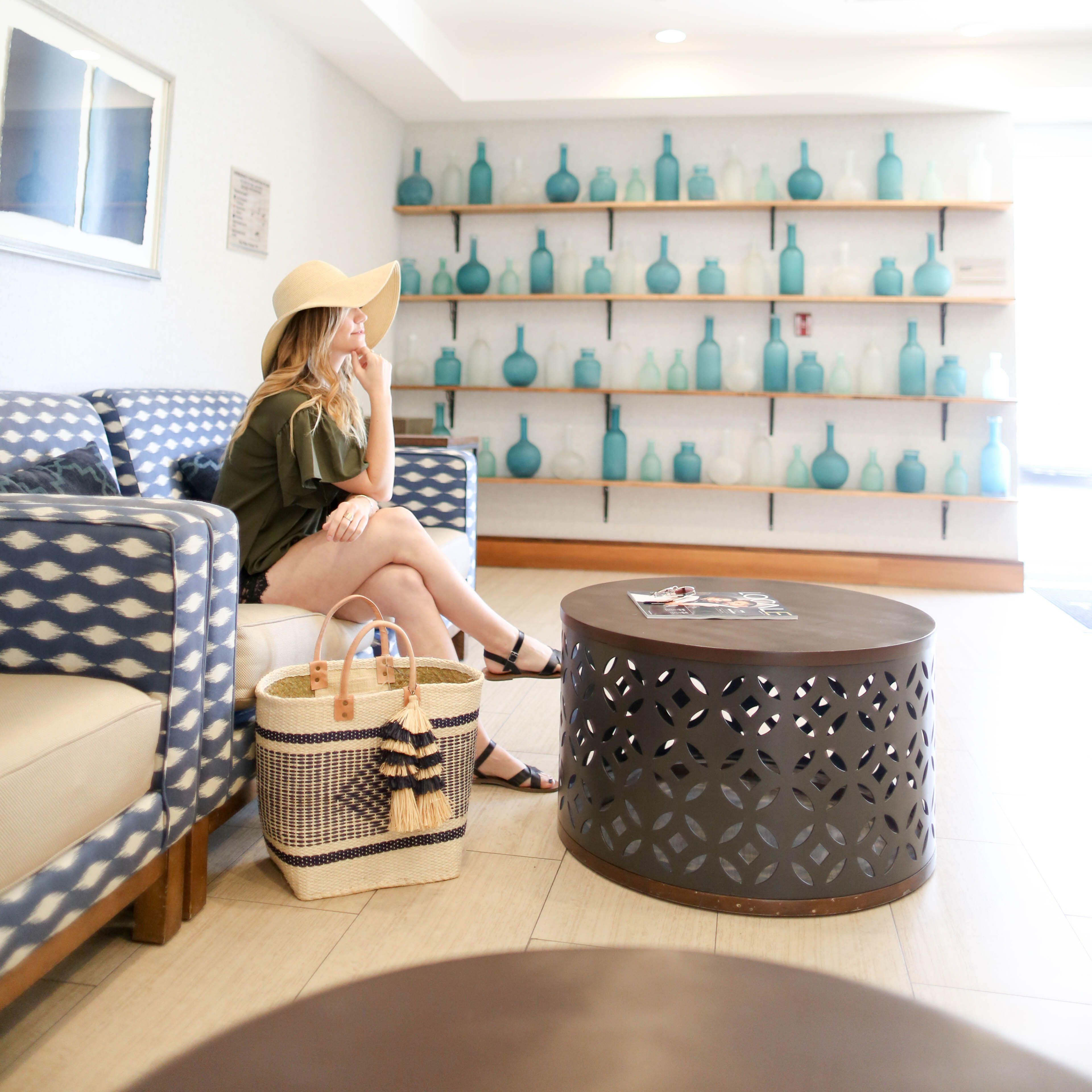 Sala de estar en el lobby