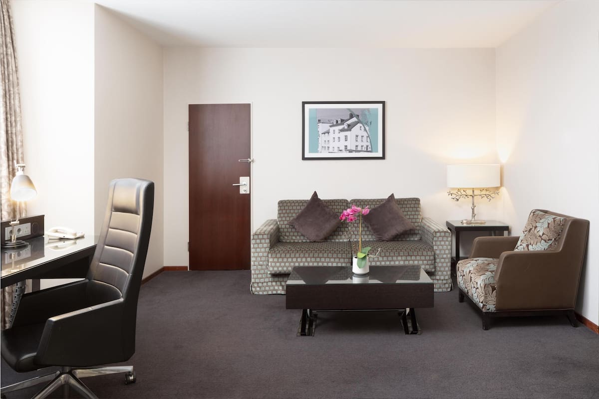 37-inch LED TV with cable channels, TV, MP3 dock