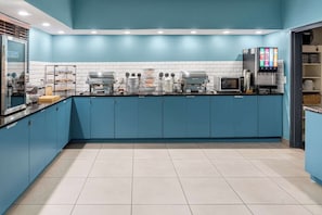 Free daily self-serve breakfast