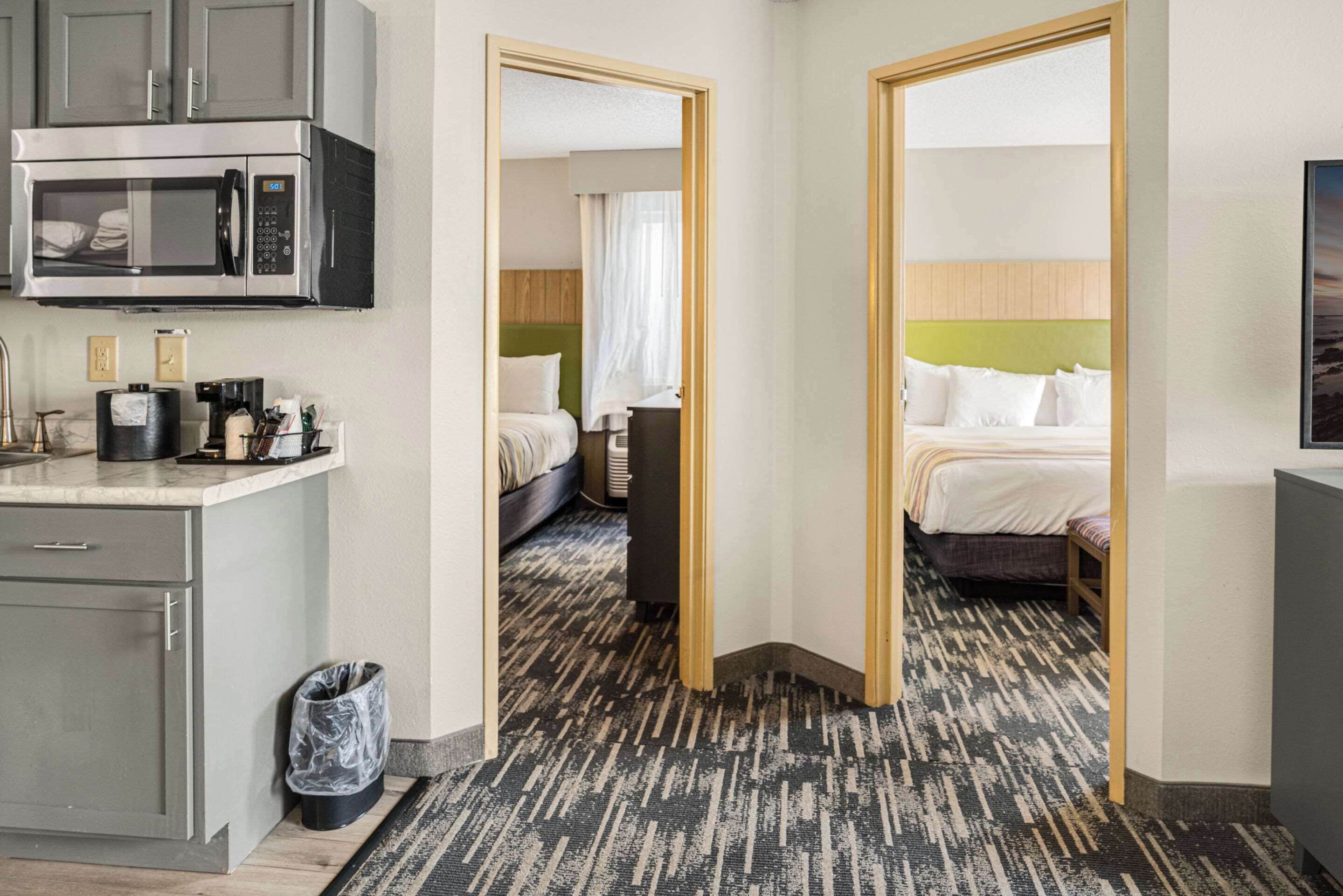 Suite, 2 Bedrooms, Non Smoking (Extended Stay) | Premium bedding, desk, laptop workspace, blackout drapes