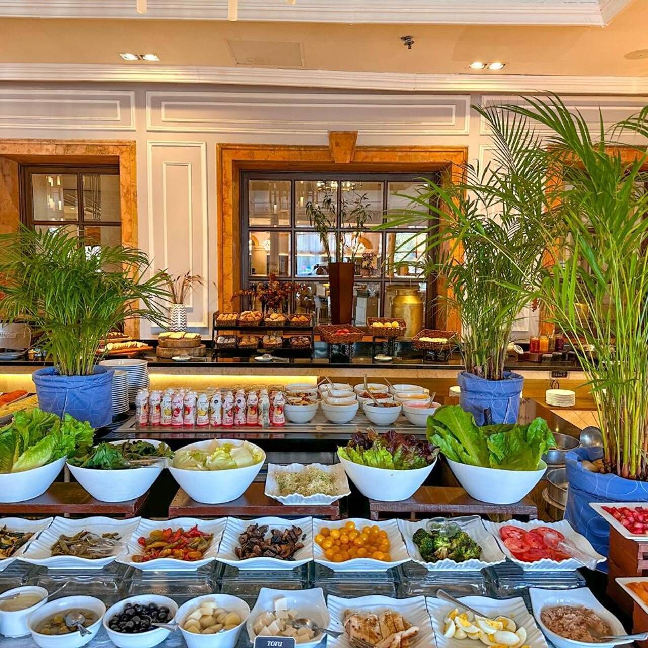 2 间餐厅，供应早餐、午餐和晚餐，地中海菜