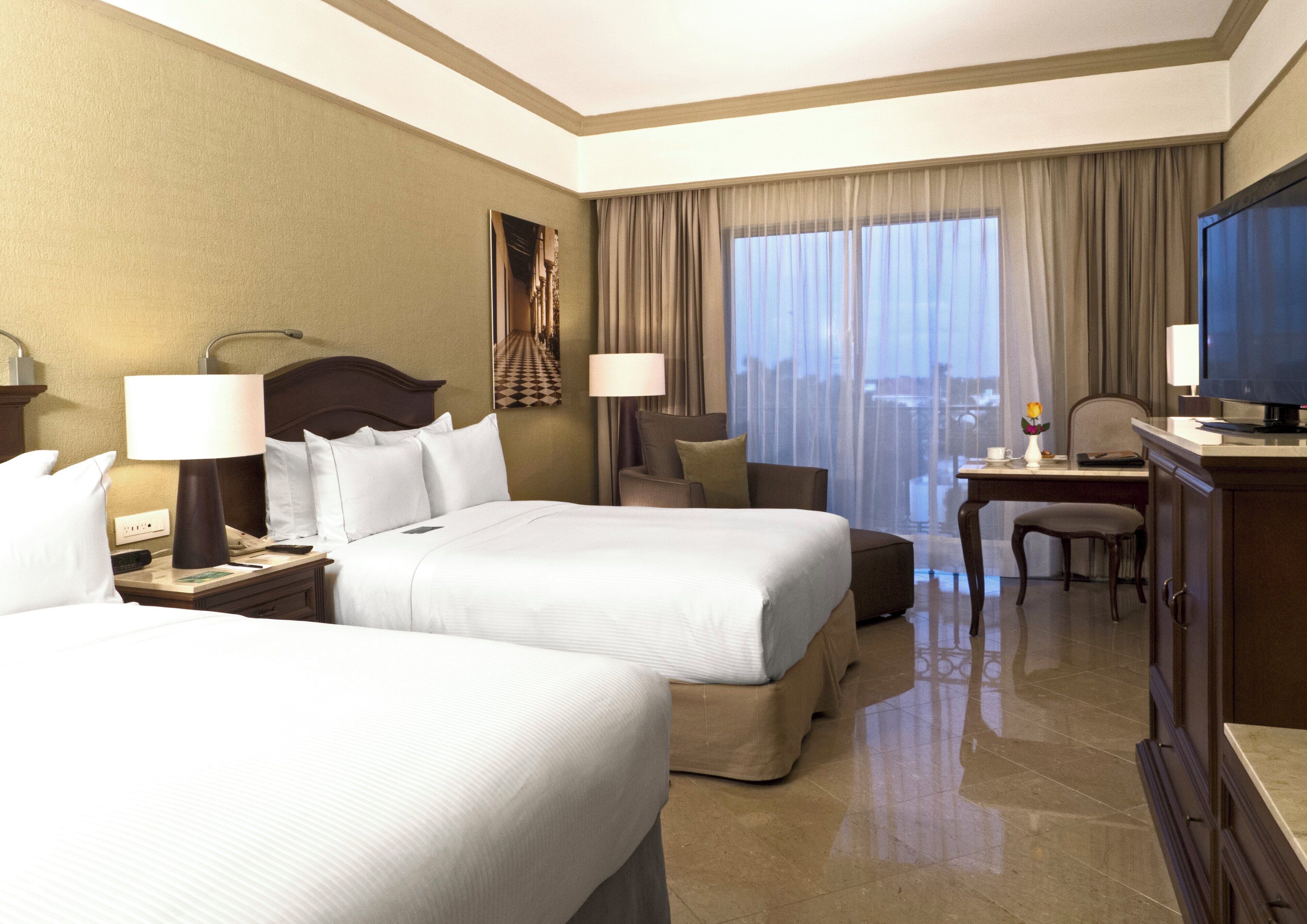 Superior Room 2 Doubles | Minibar, in-room safe, desk, laptop workspace