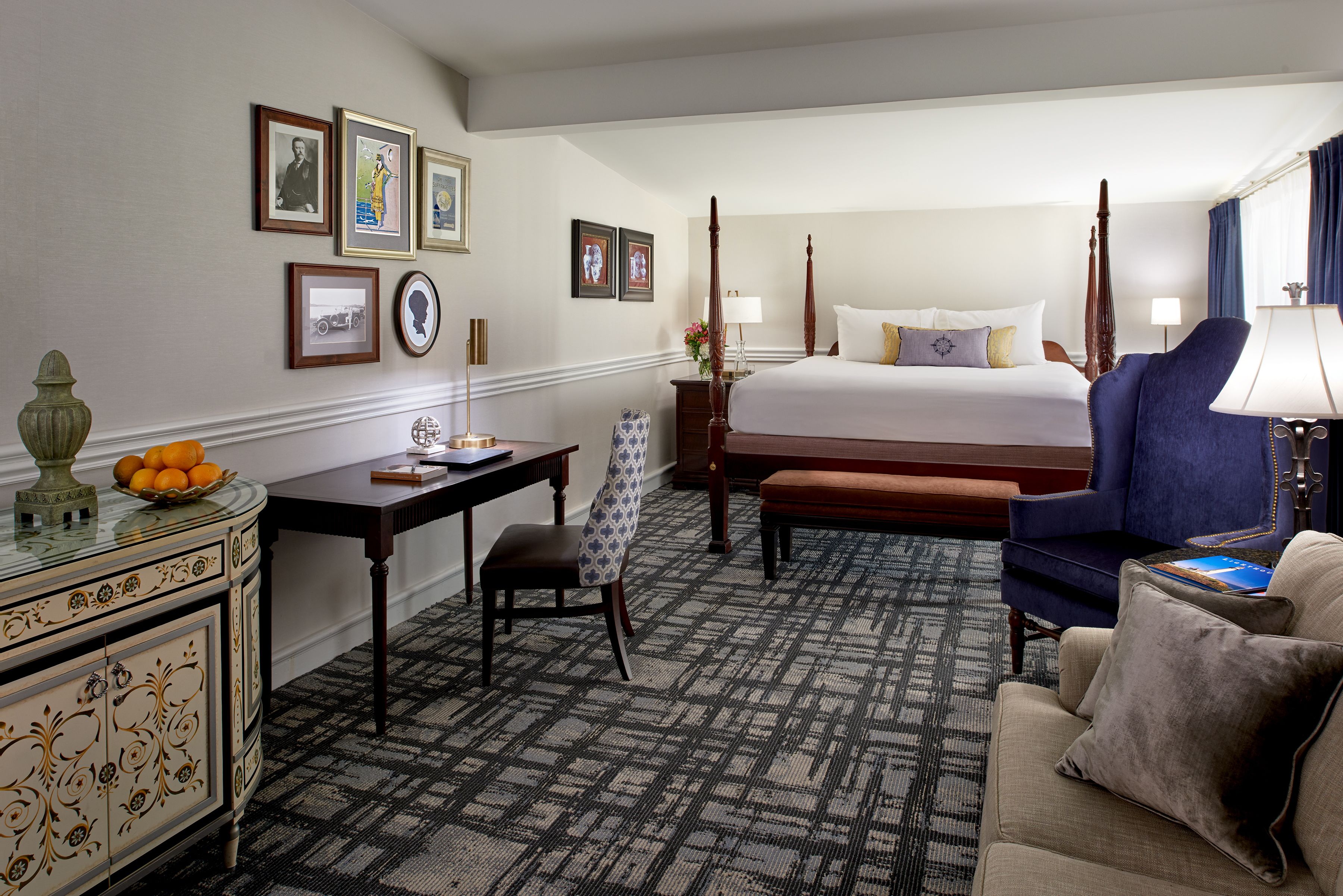 Premium bedding, down duvets, pillow-top beds, in-room safe