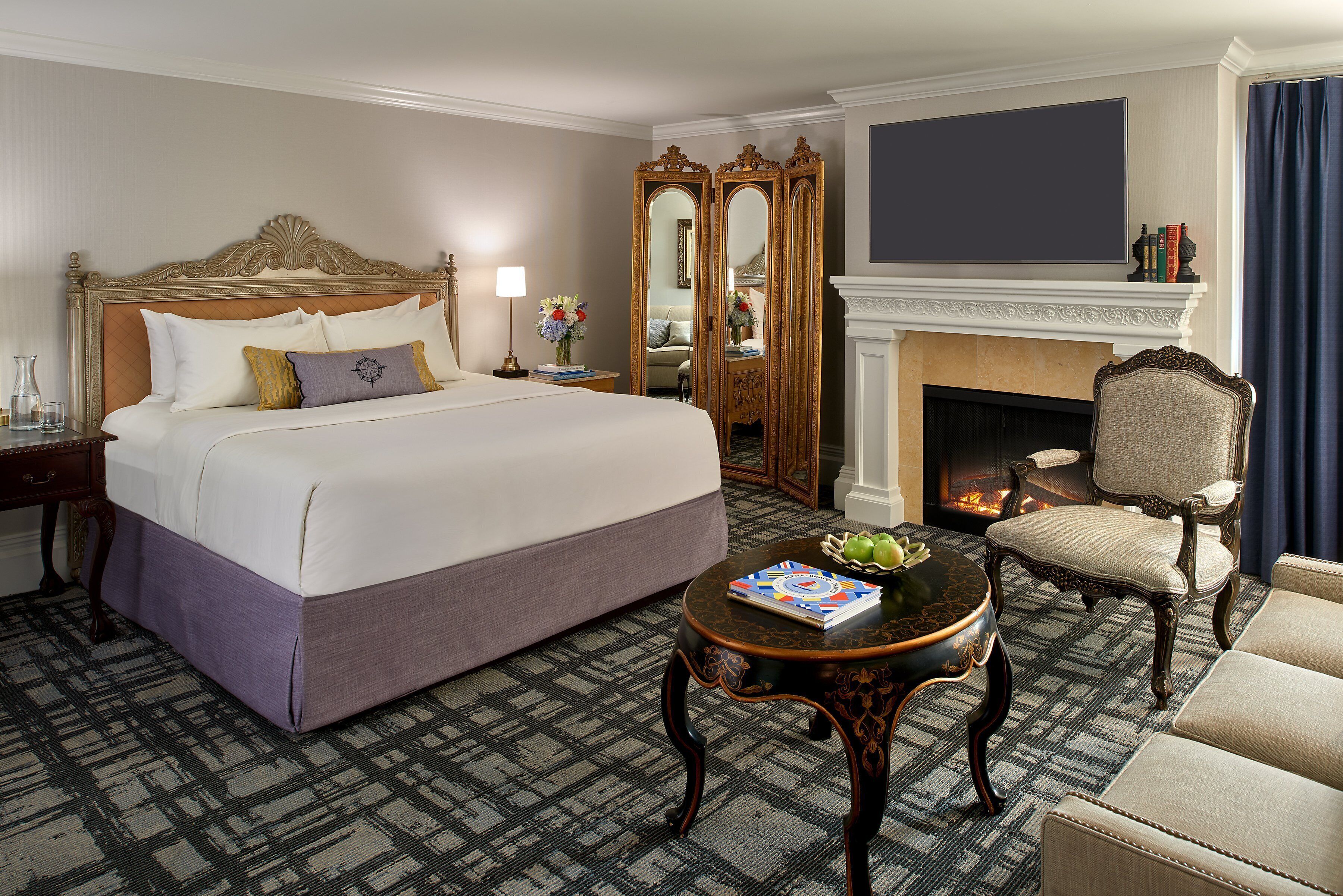 Luxe beddengoed, donsdekens, pillowtop-bedden, een kluis op de kamer