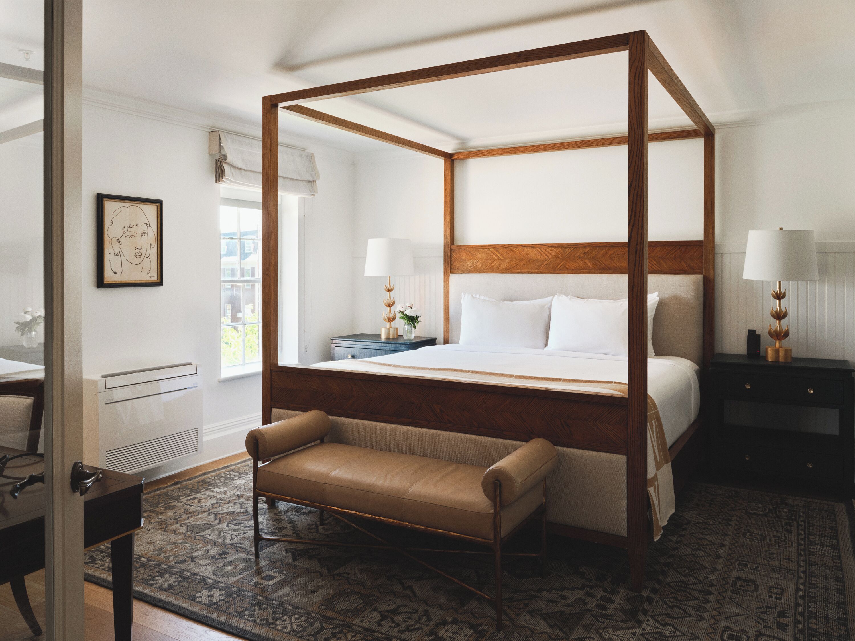 Suite, Fireplace (Marble House) | Premium bedding, down comforters, pillowtop beds, in-room safe