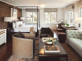 Suite, Fireplace (Kingscote Mansion) | Premium bedding, down comforters, pillowtop beds, in-room safe