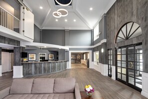 Sala de estar en el lobby