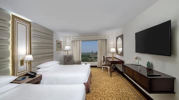 Executive Room, 2 Single Beds | Minibar, in-room safe, desk, laptop workspace