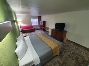 Habitación estándar, 1 cama King size, para no fumadores | Escritorio y espacio para trabajar con laptop