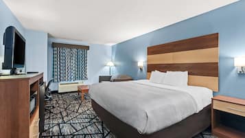 Standard Room, 1 King Bed with Sofa bed, Non Smoking | Down comforters, individually decorated, desk, laptop workspace