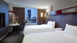 1 chambre, literie hypoallergénique, couette en duvet