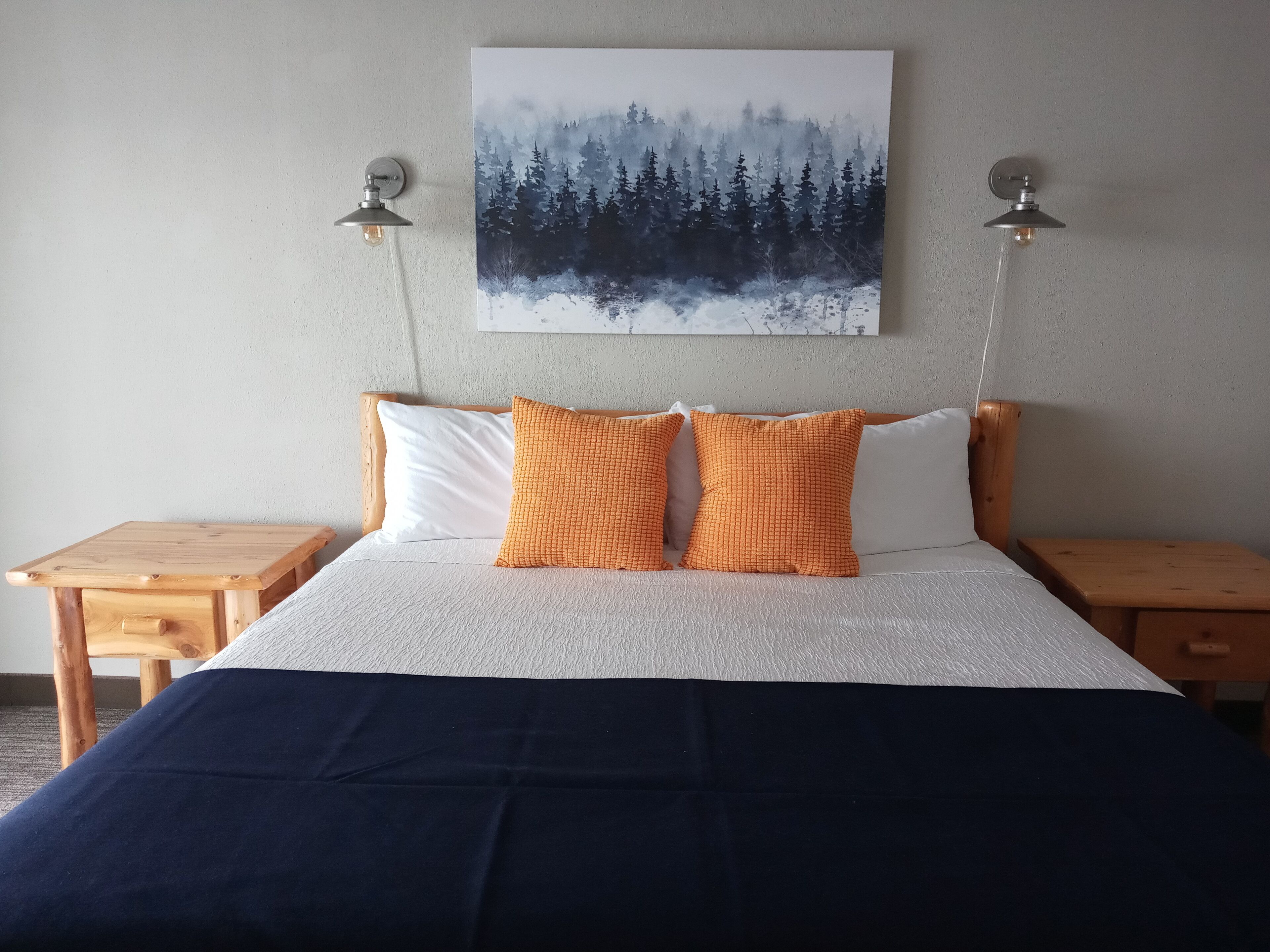 standard room, 1 king bed, balcony, lake view | free wifi, bed sheets