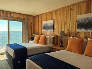 Standard Room, 2 Double Beds, Balcony, Lake View | Free WiFi, bed sheets - The Cliff Dweller on Lake Superior (Tofte)