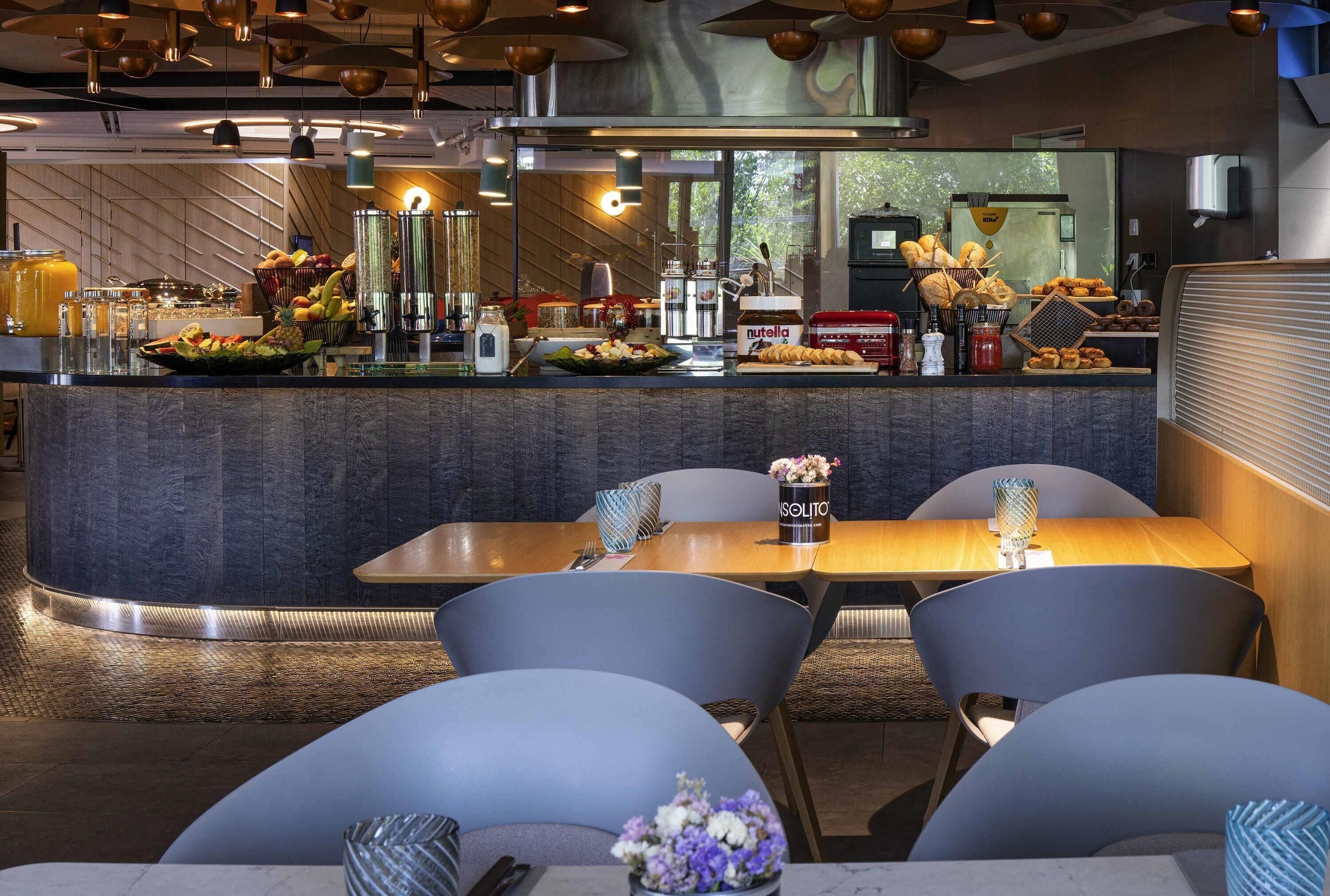 daily buffet breakfast (eur 21.5 per person)