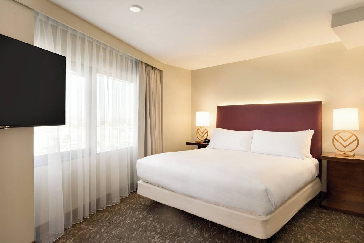 1 Schlafzimmer, hochwertige Bettwaren, Pillowtop-Betten, Zimmersafe