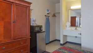 Room, 2 Double Beds, Non Smoking | Laptop workspace, iron/ironing board, free WiFi, bed sheets
