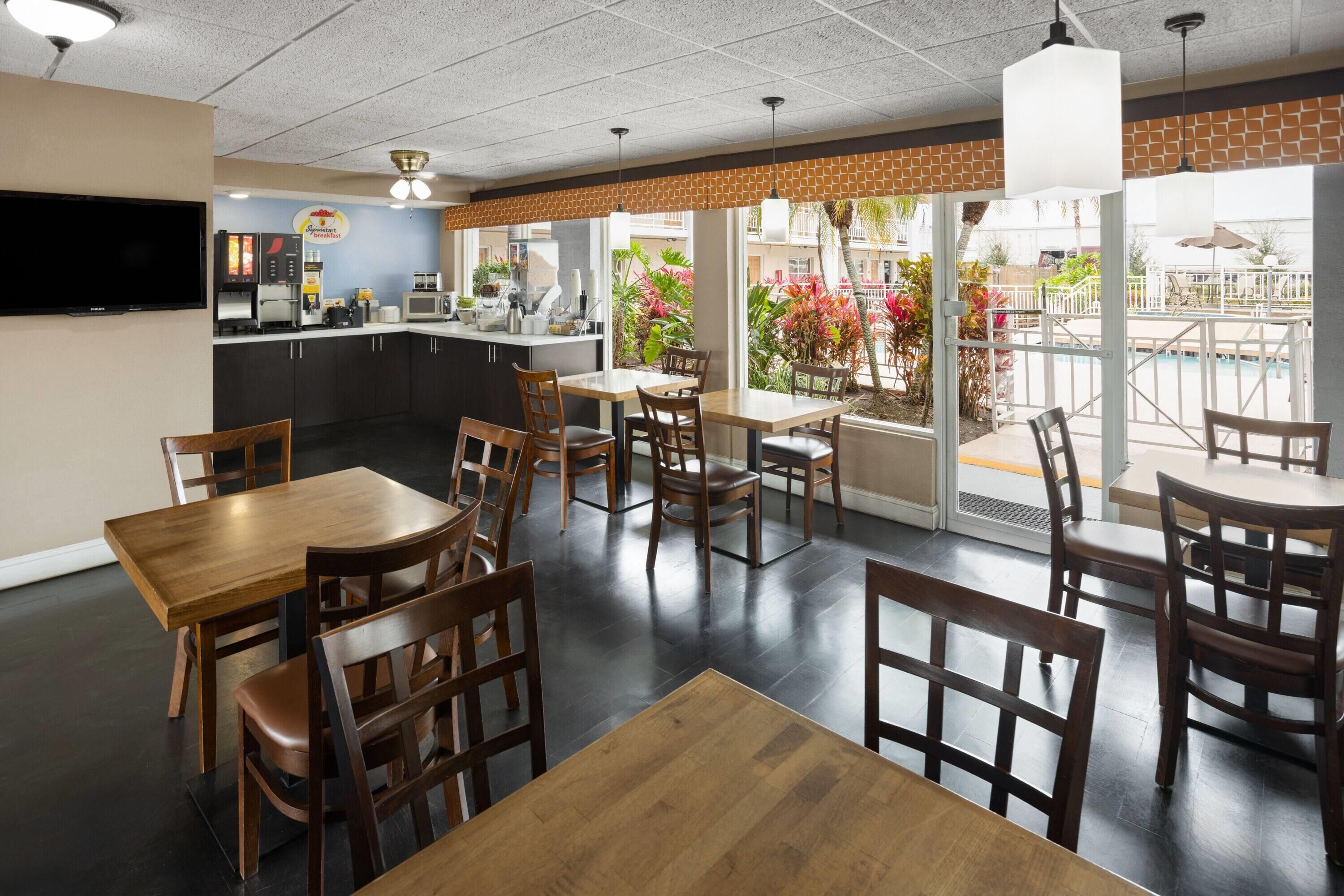 Free daily on-the-go breakfast 