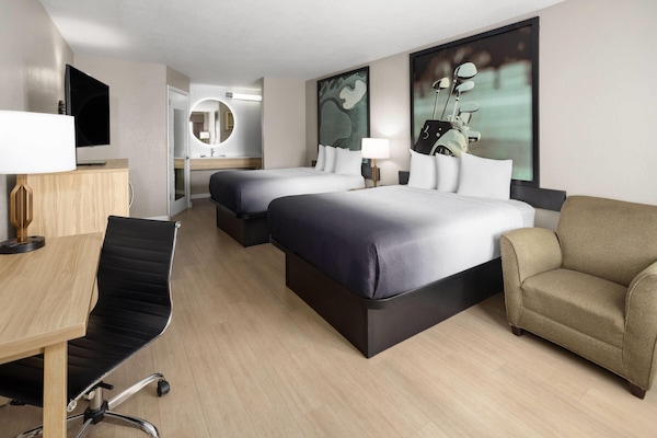 Room, 2 Queen Beds, Non Smoking | In-room safe, desk, iron/ironing board, cribs (free)